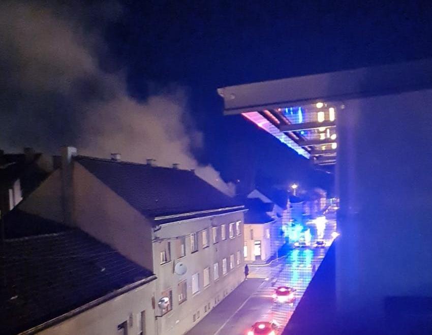 Fotografija: Snimka požara koju nam je poslao čitatelj iz Bjelovara