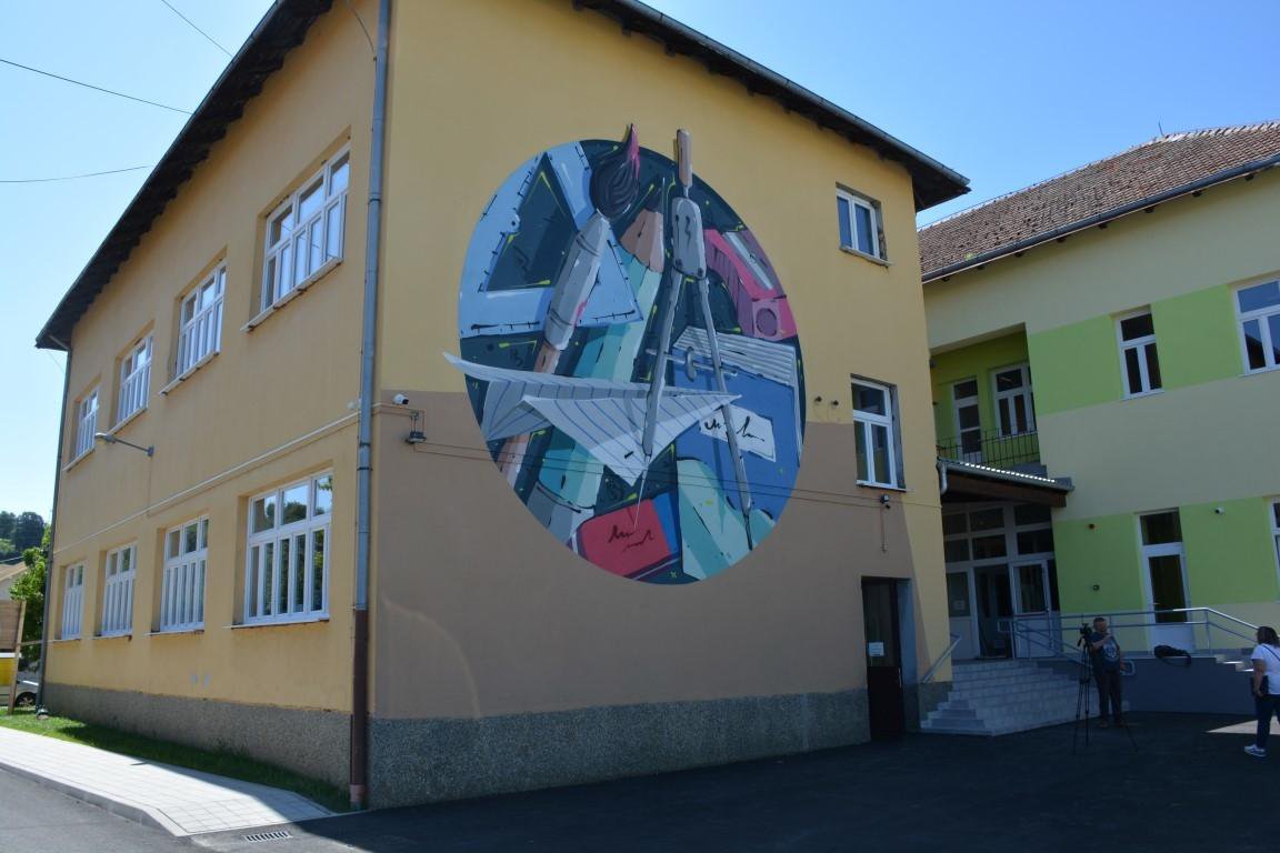 Fotografija: Osnovna škola Veliko Trojstvo bori se s koronavirusom/Foto:BBŽ