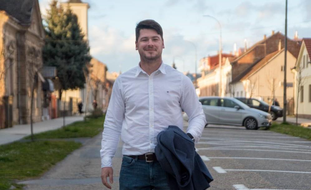 Fotografija: Igor Jareš, kandidat SDP-a za gradonačelnika Daruvara/Foto: SDP