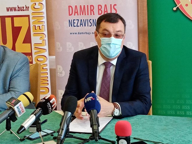 Aktualni župan Damir Bajs/ Foto: Deni Marčinković