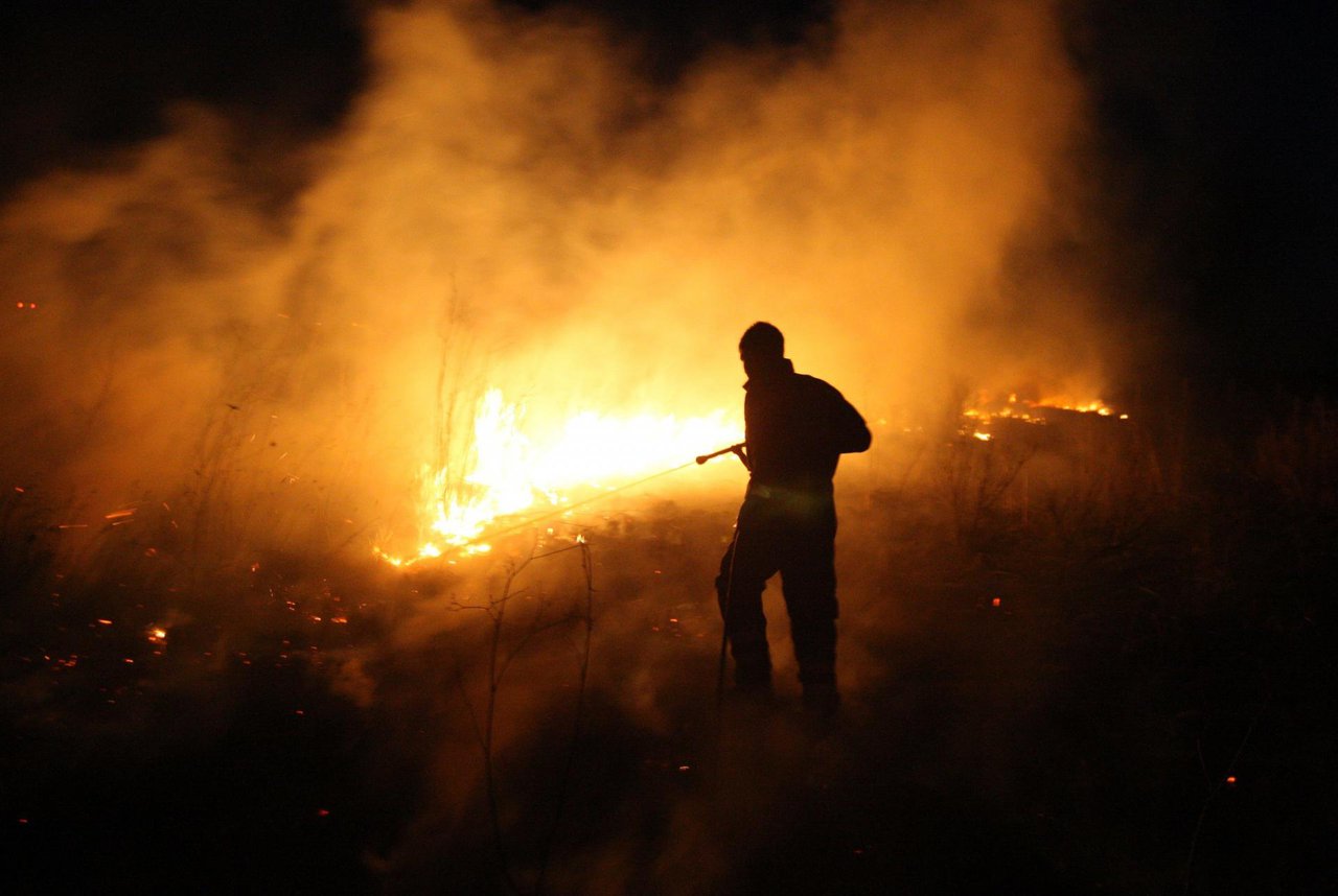 Fotografija: Požar su pogasili vatrogasci Javne vatrogasne postrojbe grada Garešnice/Foto: Vladimir Ivanov/CROPIX (ilustracija)