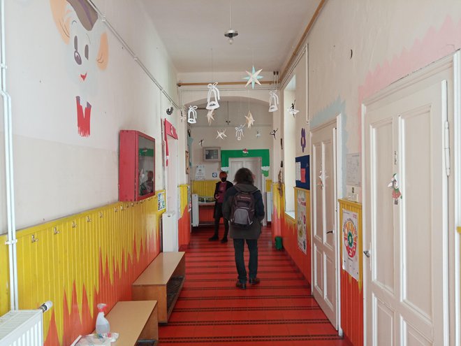 Unutrašnjost škole koju očekuje energetska obnova/ Foto: Deni Marčinković