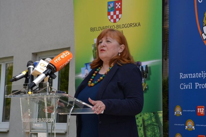 Glavna epidemiloginja Bjelovarsko-bilogorske županije Vesna Grgić/Foto:BBŽ