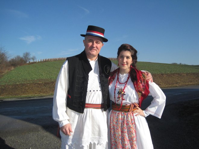 Otac i kći na Vincekovo 2012. godine/Foto: Privatni album