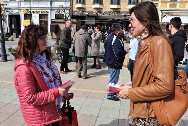 Sandra Frčo u razgovoru s Daruvarčankom/Foto: MojPortal.hr