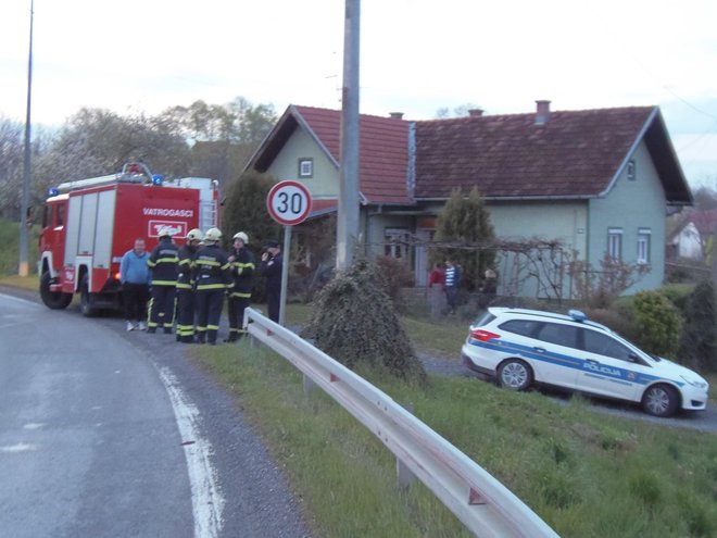 Očevid na mjestu nesreće u Lipičkoj ulici u Filipovcu/Foto: Compas.hr