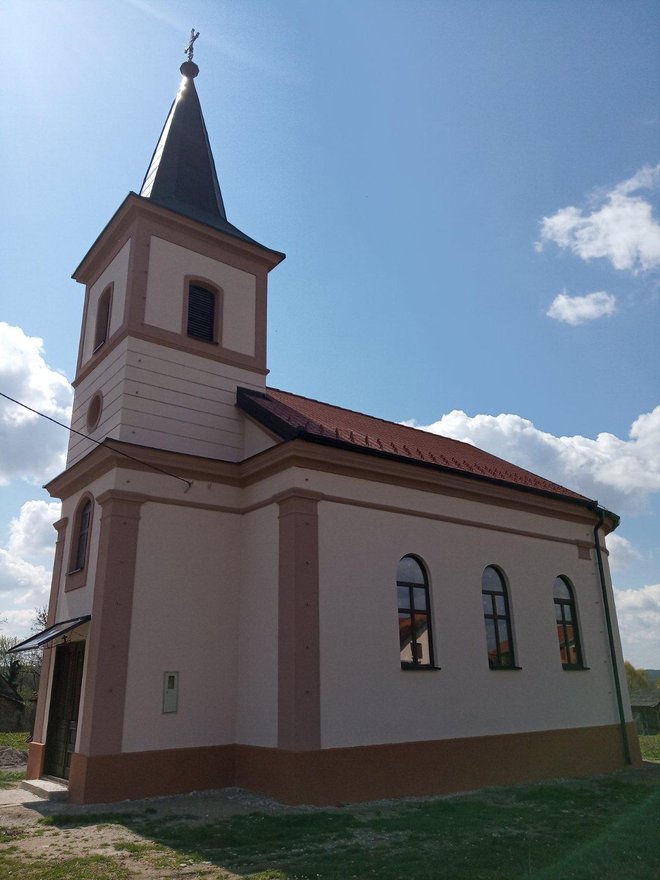 Obnovljena kapelica svetog Petra i Pavla u Daruvarskom Brestovcu/Foto: Tomislav Sanić