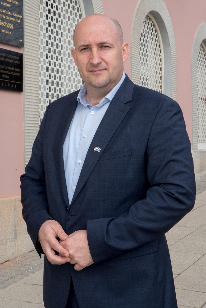 Vladimir Bilek, saborski zastupnik za češku i slovačku nacionalnu manjinu/Foto: Predrag Uskoković