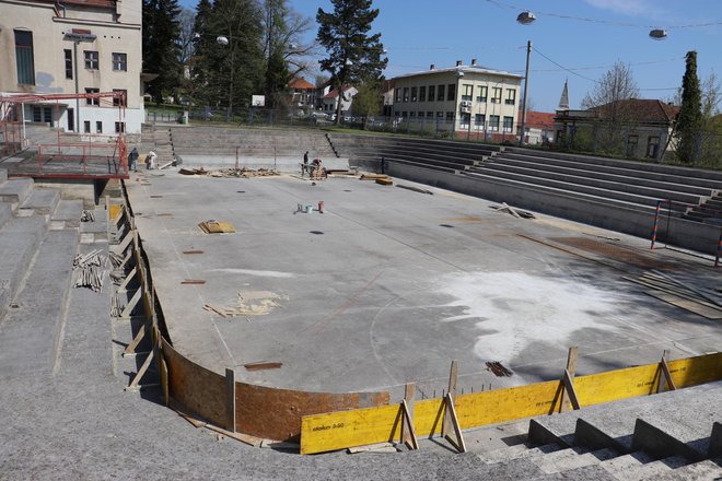 Obnova stadiona Sokol /Foto: Daria Marković