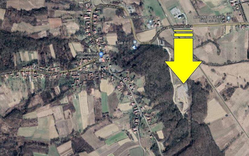 Fotografija: Odlagalište Cerik/Foto: Google Maps