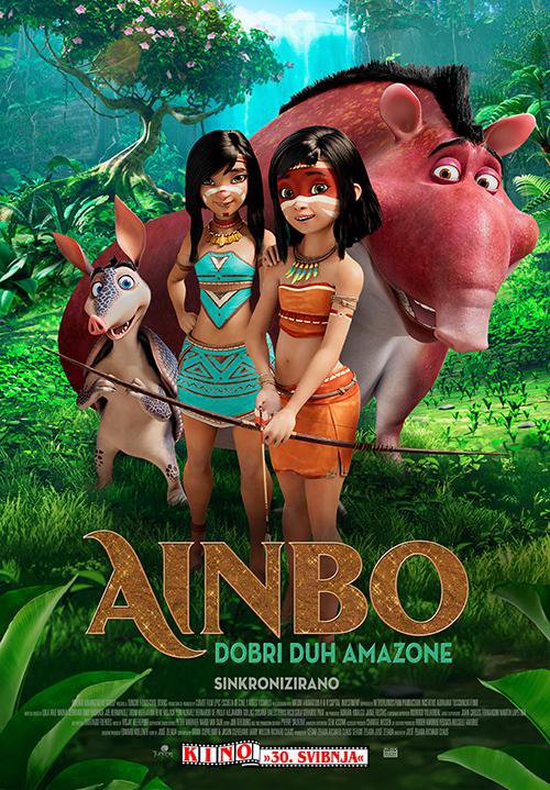 Film „Ainbo“, animirana obiteljska avanturistična komična fantazija/Foto: Pučko otvoreno učilište Daruvar