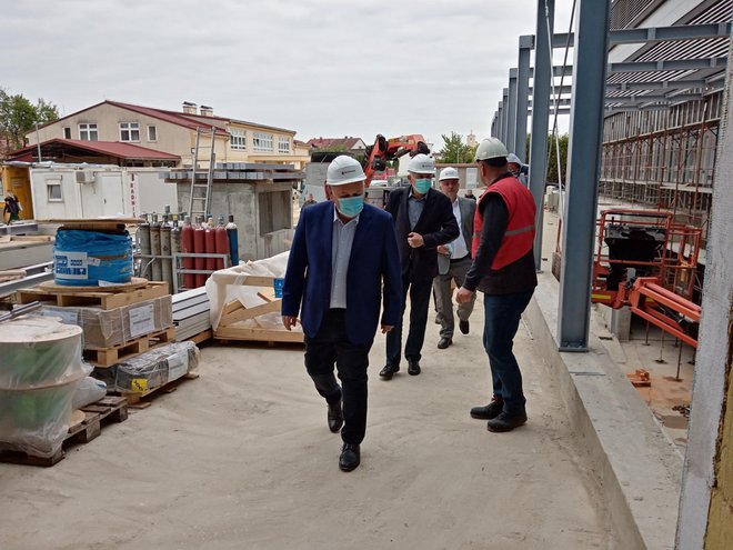 Župan Alić i suradnici obišli su radovi na novoj bolnici/ Foto: Deni Marčinković