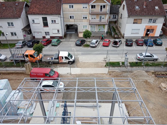 Radovi na izgradnji nove zgrade Opće bolnice Bjelovar/ Foto: Deni Marčinković