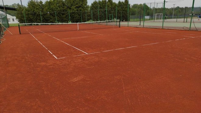 Obnova teniskih terena iznosila je 80 tisuća kuna/ Foto: Grad Čazma
