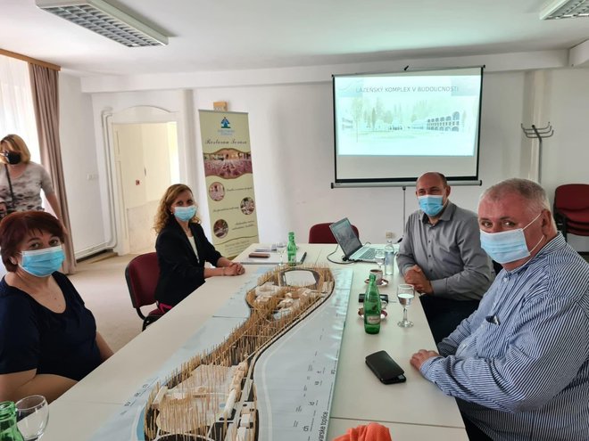 Prezentacija strategije razvoja Daruvarskih toplica uvaženom gostu iz Češke Republike/Foto: Vladimir Bilek