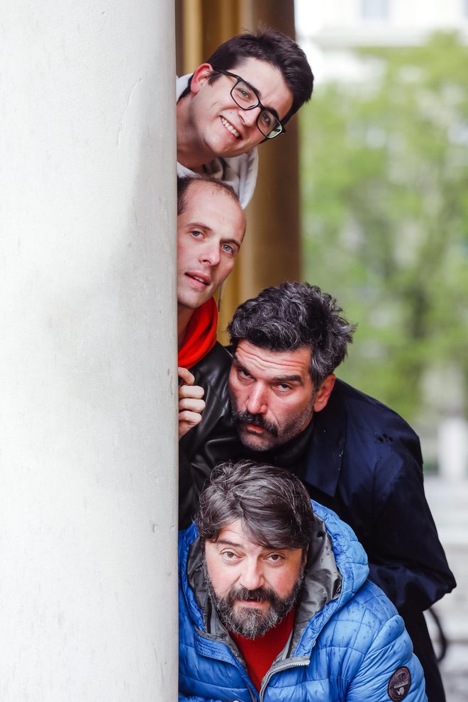 Ognjen Milovanović, Ivan Ožegović, Bojan Navojec i Goran Navojec/Foto: Marko Todorov/CROPIX