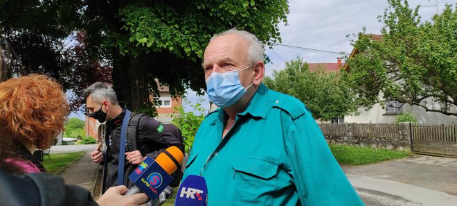 Bjelovarski umirovljenik Darko Hrgovan poručio je da su ovo izbori za boljitak, a ne protiv nekoga/Foto: Martina Čapo