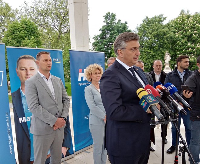 Predsjednik Vlade Andrej Plenković boravio je danas u Bjelovaru/ Foto: Deni Marčinković