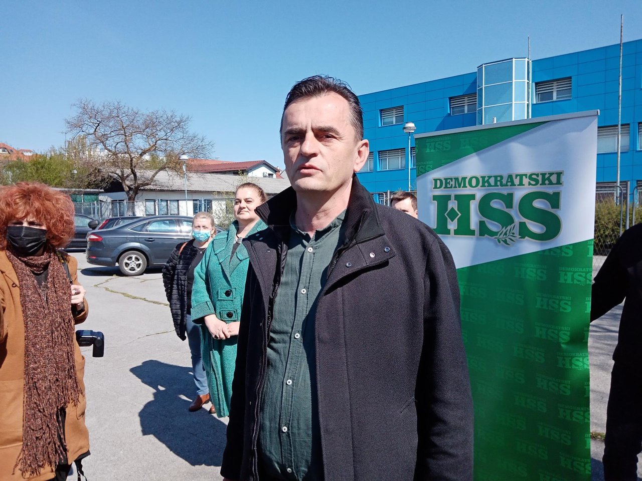 Fotografija: Ivan Beljan iiz DHSS-a jasno poručio biračima za kojga trebaju glasati u drugome krugu/ Foto: Deni Marčinković