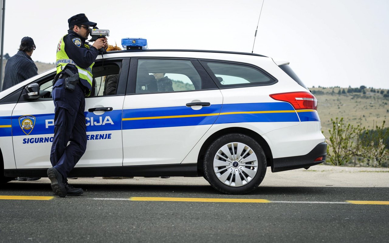Fotografija: Pojačana policijska aktivnost tijekom nadolazećeg vikenda/Foto: Nikša Stipaničev/CROPIX (ilustracija)