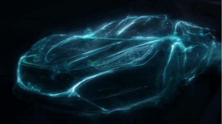 Fotografija: Kadar iz najavnog videa novog hiperautomobila Rimac automobila/Foto: Screenshot