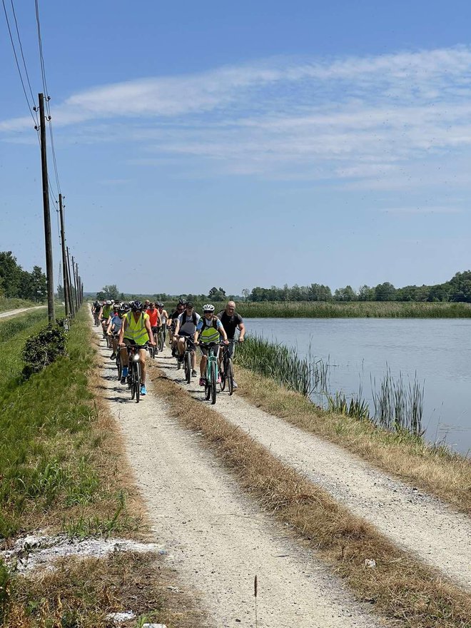 Biciklijada dužine 32 kilometara trajala je tri sata, a sudjelovalo je 62 biciklista/Foto: Ratko Vuković
