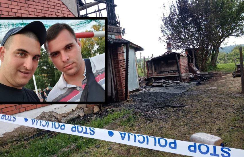 Fotografija: U stravičnom požaru u Puričanima kod Bjelovara smrtno su stradali najbolji prijatelji Luka i Mario/Foto: Facebook