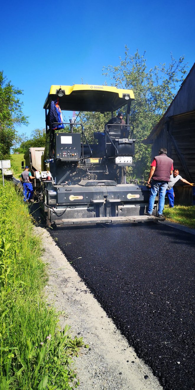 Sanirana je cesta u dužini od 4 kilometra/Foto: Općina Velika Pisanica