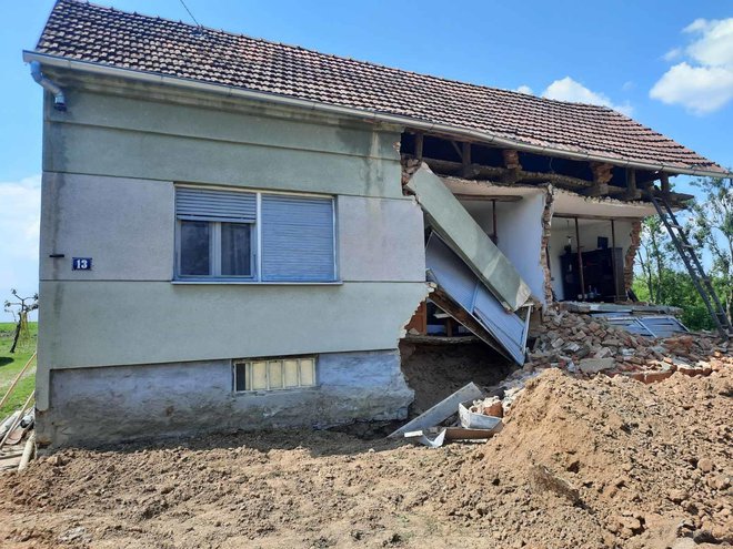 Katastrofalno stanje kuće/Foto: Krešimir Ivančić