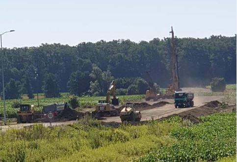 Fotografija: U tijeku su radovi na dionici Farkaševac - Breza, a izgradnja posljednjih 12 kilometara bit će njihov nastavak /Foto: Facebook