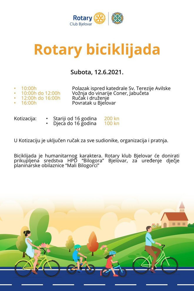 Rotary biciklijada/Foto: Andrea Dokmanović