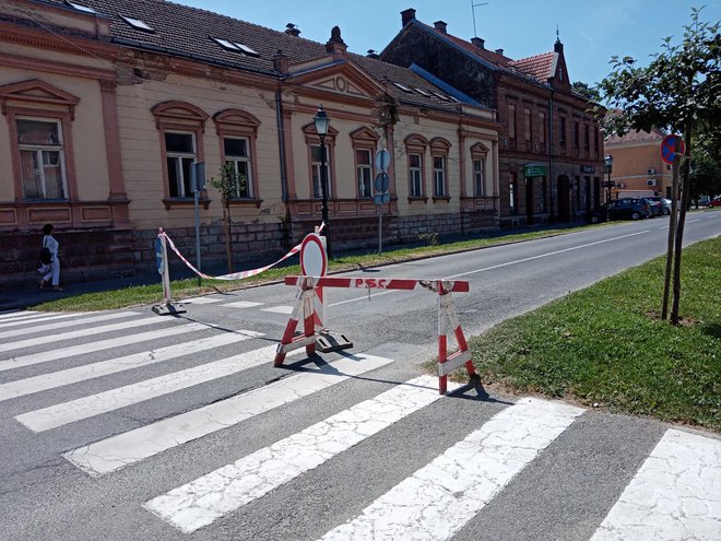 Centar grada privremeno je zatvoren za promet/ Foto: Deni Marčinković