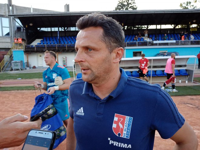 Mario Kovačević, trener NK Mladosti iz Ždralova/ Foto: Deni Marčinković
