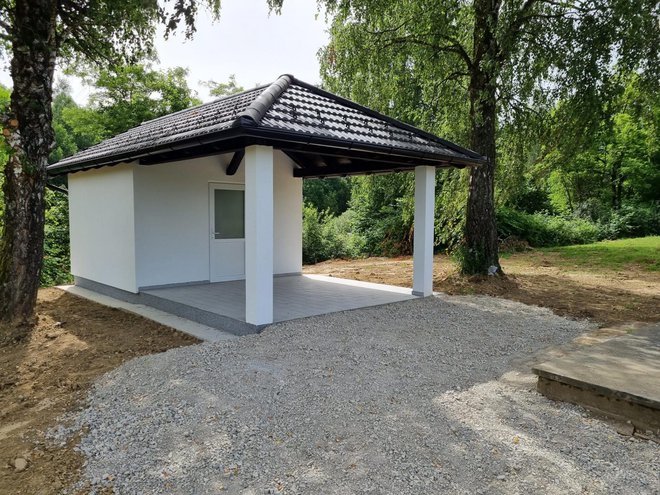 Kuća posljednjeg oproštaja nakon obnove/Foto: Općina Dežanovac