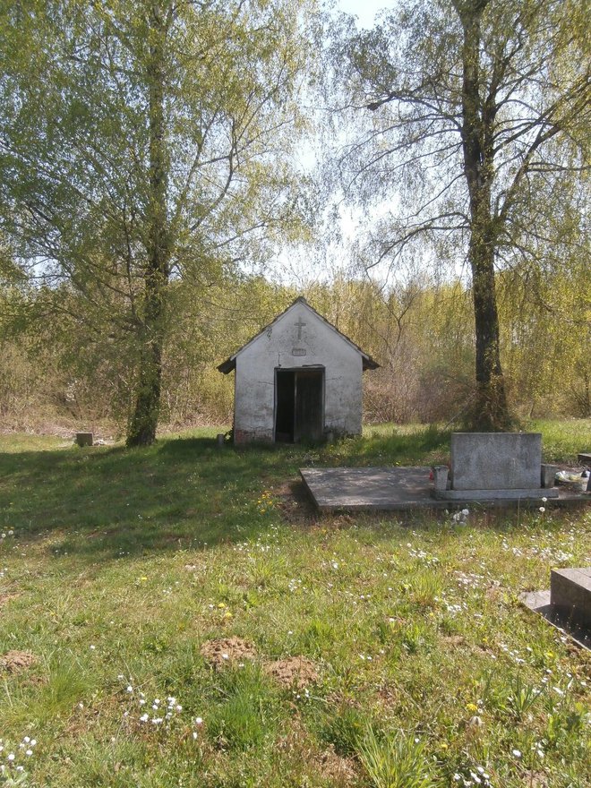 Kuća posljednjeg oproštaja prije obnove/Foto: Općina Dežanovac