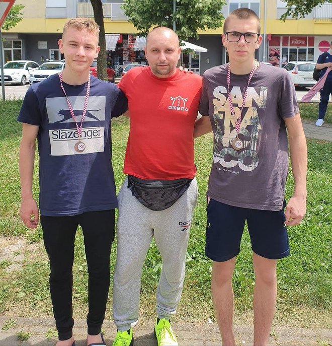 Domagoj Punčec i Bruno Grđan/Foto: Facebook Taekwondo klub Omega Bjelovar