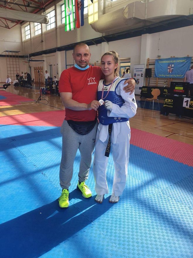 Ena Daskijević/Foto: Facebook Taekwondo klub Omega Bjelovar