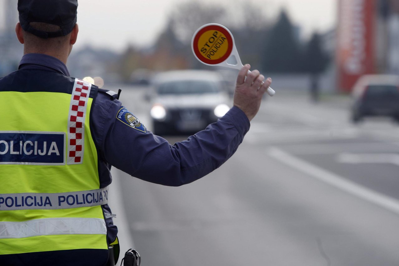 Fotografija: Policajci PU bjelovarsko-bilogorske proveli su 24-satni nadzor vozača/Foto: Željko Hajdinjak/Cropix (ilustracija)