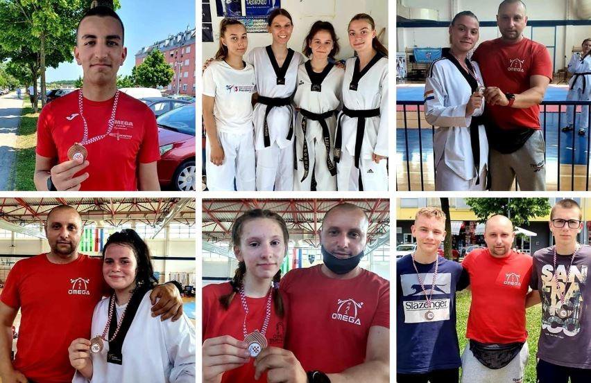 Fotografija: Čak sedam medalja s kadetskog i juniorskog prvenstva Hrvatske stiglo je u Omegu Bjelovar/Foto: Facebook Taekwondo klub Omega Bjelovar