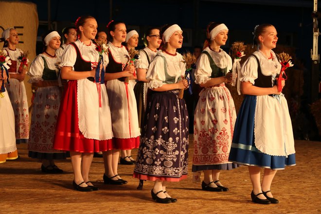 Kulturno-umjetnički program Folklornog ansambla Holubička Češke besede Daruvar/Foto: Jednota Daruvar