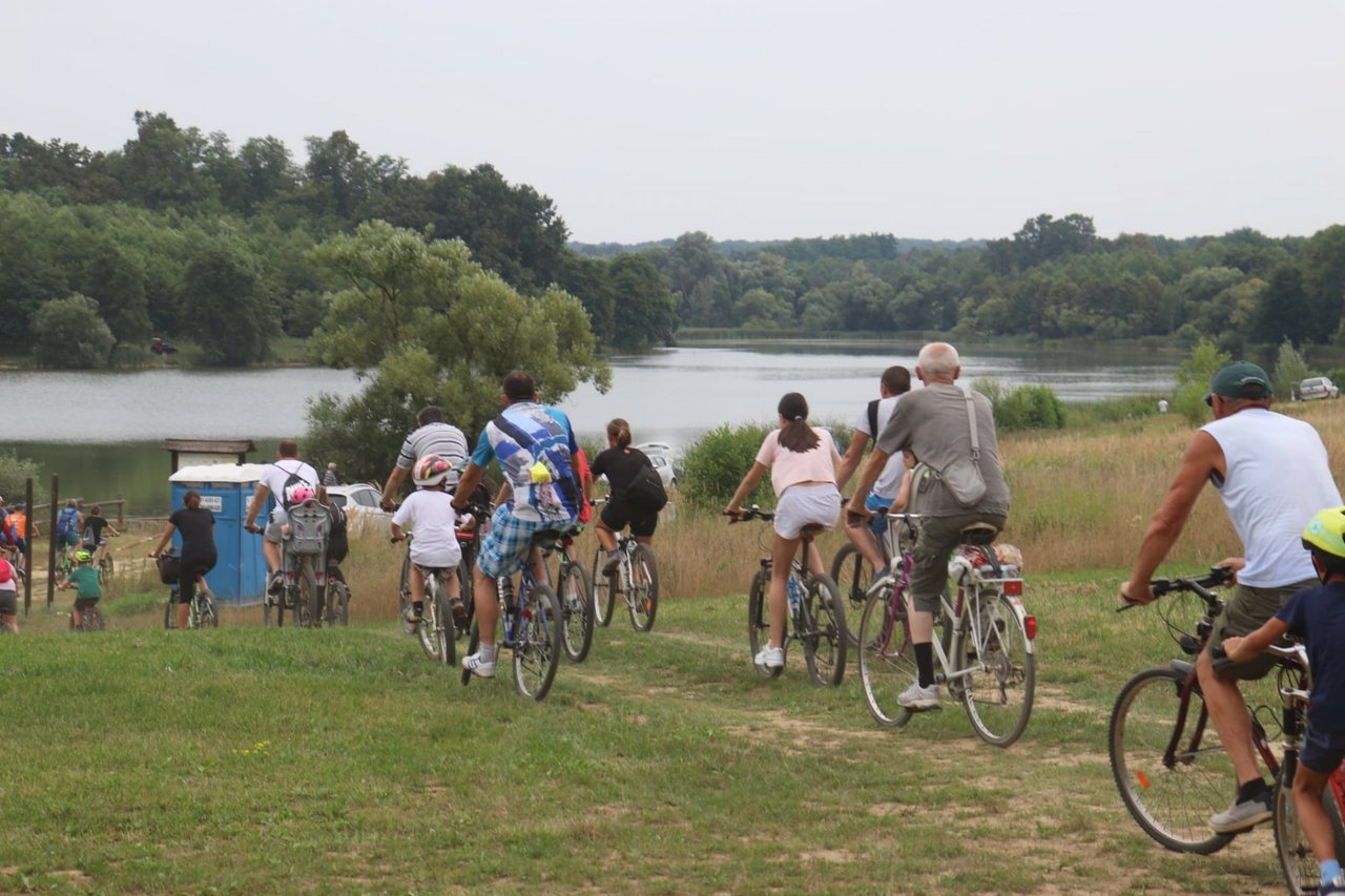 Fotografija: Biciklisti su osim u vožnji mogli uživati u predivnom krajoliku/ Foto: Compas
