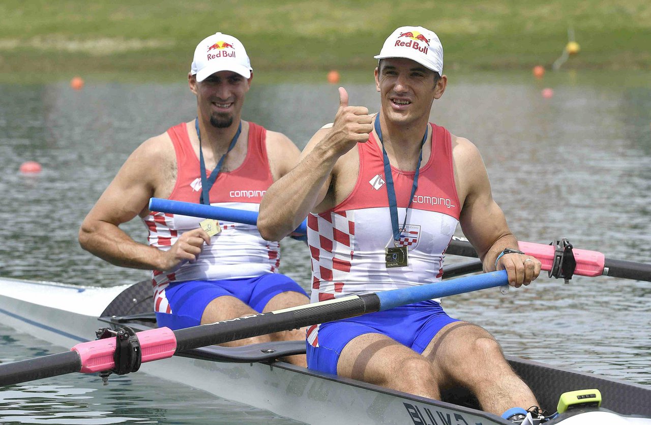 Fotografija: Martin Sinković i Valent Sinković donijeli su Hrvatskoj novu zlatnu medalju na OI u Tokiju/
Foto: Damir Krajac/CROPIX
