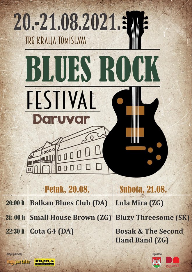 <p>Program "Blues rock festivala"/Foto: Blues rock festival Daruvar</p>
