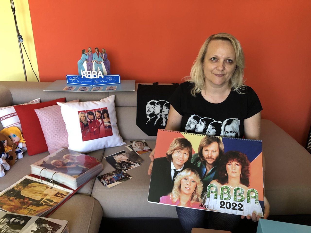 Fotografija: ABBA kalendar za 2022., dar od prijateljice Alexandre/Foto: Janja Čaisa
