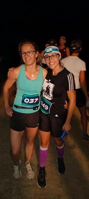 <p>Ultramaratonke su više od natjecateljica - Sendi s prijateljicom Jasnom/Foto: Privatni album</p>
