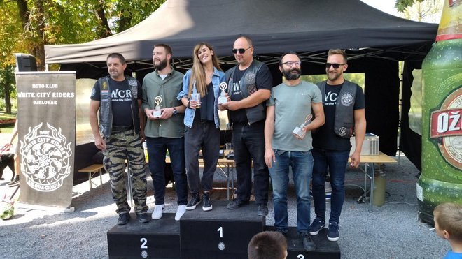 <p>Pobjednici ovogodišnjeg izdanja moto alke/ Foto: Deni Marčinković</p>

