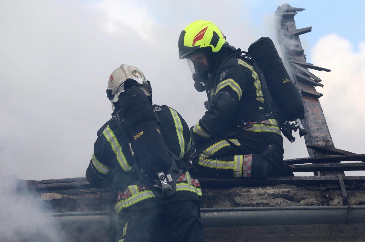 Fotografija: Požar su pogasili vatrogasci iz Bjelovara/Foto: Damjan Tadic/CROPIX (ilustracija)
