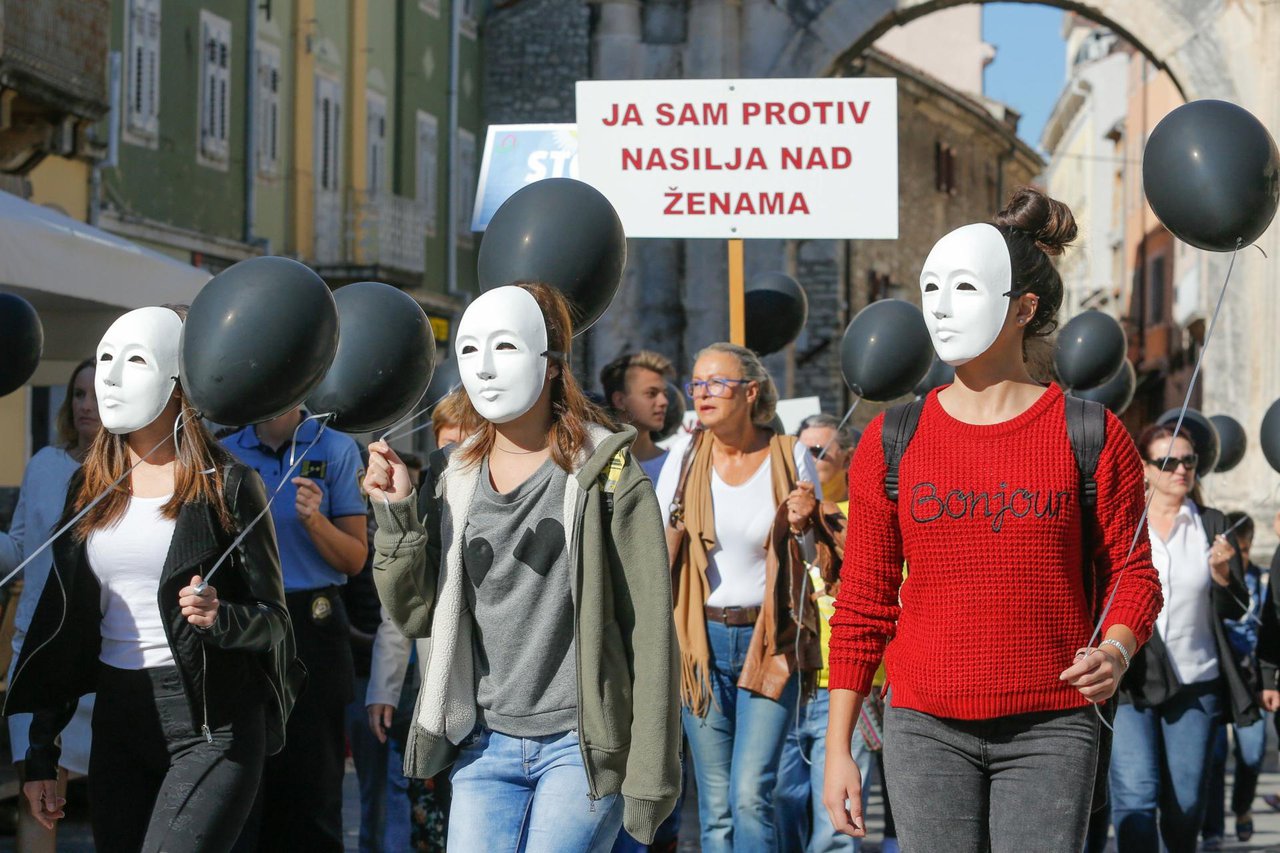 Fotografija: Cilj je senzibilizirati javnost o nultoj toleranciji prema nasilju nad ženama/Foto: Goran Sebelic/CROPIX (ilustracija)
