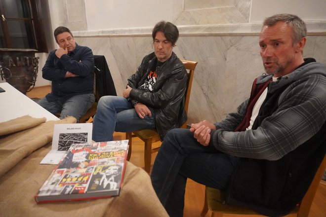 <p>Boris Pavelić, Bojan Mušćet i Dragan Ogurlić/ Foto: MojPortal</p>

