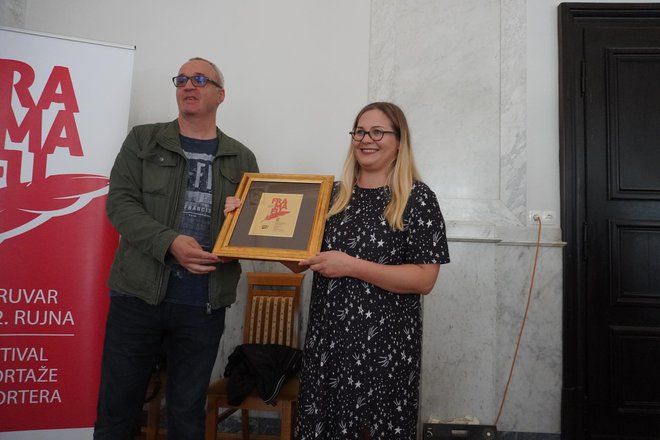 <p>Andrea Topić dobila je treću nagradu za reportažu koju je napisala za Slobodnu Dalmaciju/Foto: Nikica Puhalo</p>
